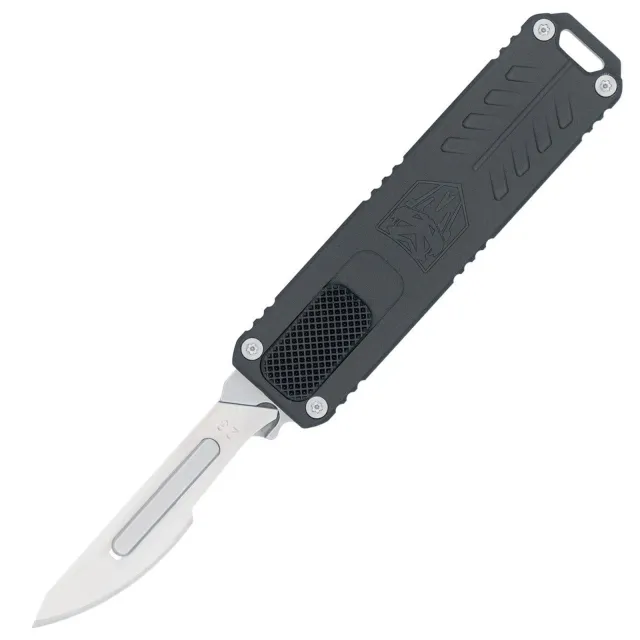 CobraTec OTF Scalpel Automatic Knife Black CTOTFSCPBLK - CobraTec Knives