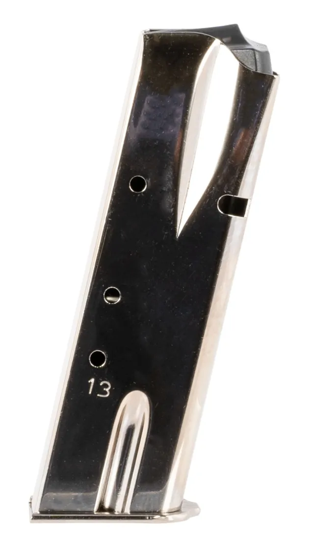 Buy Mec-Gar MGBRHP13N 9mm 13rd Nickel Steel Magazine for Browning Hi-Power online