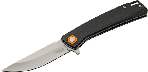 SZCO RUC4010BK D2 Steel Black Micarta Folding Knife - SZCO Supplies