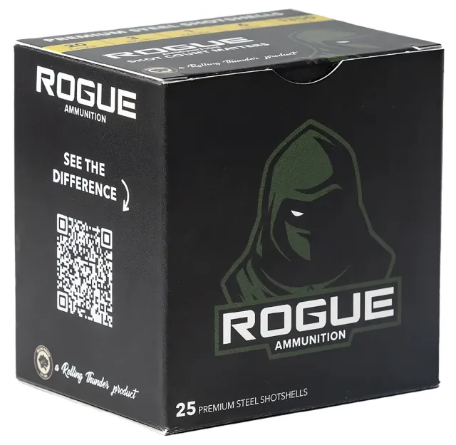 ROGUE RA-20-1-4S 20 Gauge 3 In 1oz 4Shot 25/Box 10/Case - ROGUE - 20 Gauge