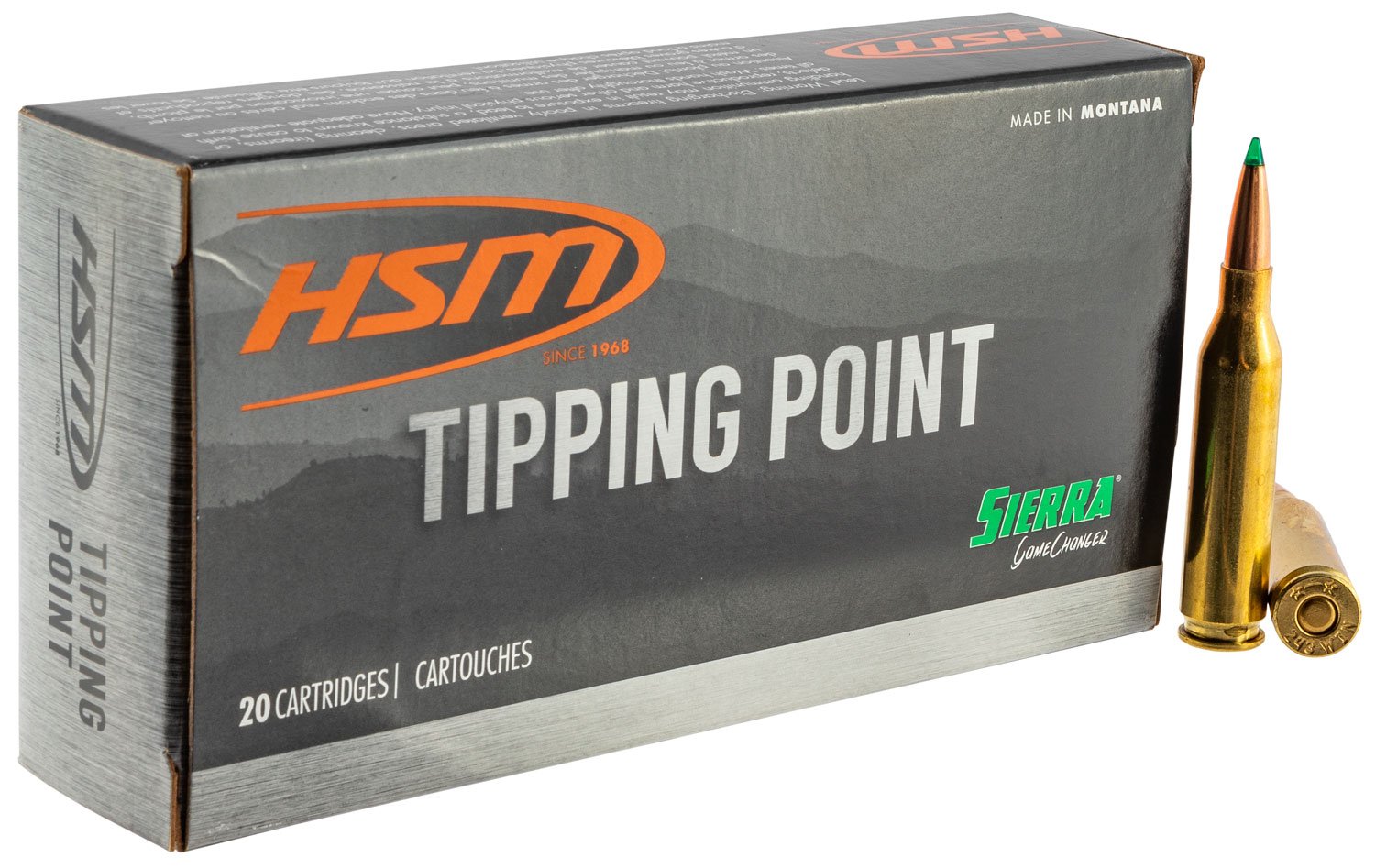 Buy HSM Tipping Point 6mm Creedmoor Ammo 90 gr Sierra GameChanger online