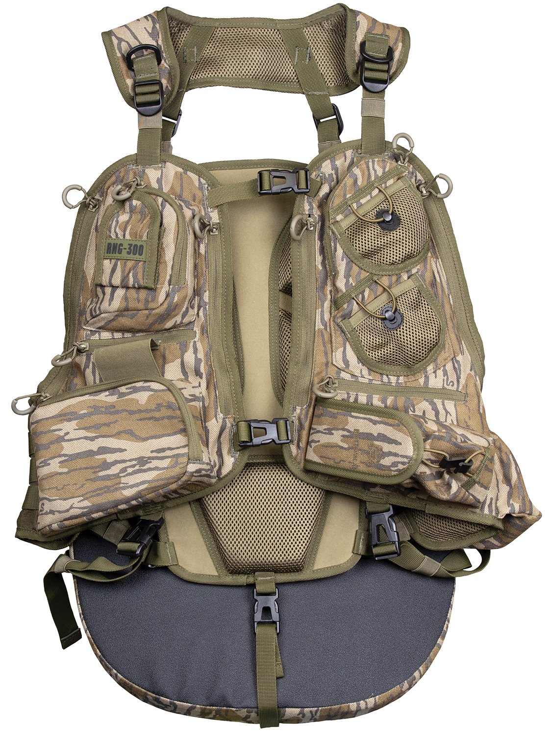 Knight and Hale Run N Gun Turkey Vest 300 MO Bottomland - Knight And Hale