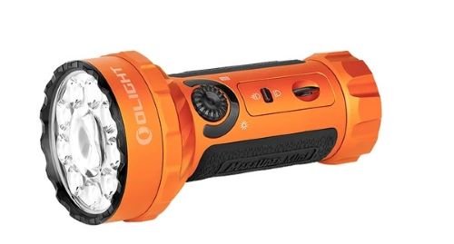 Olight Marauder Mini 7000 Lumen Tactical Flashlight Orange - Olight