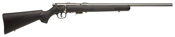 Savage 93 FVSS .22 WMR Bolt Action 21 in Stainless Steel 5 Rounds Black Syn - SAVAGE ARMS - 22 Magnum