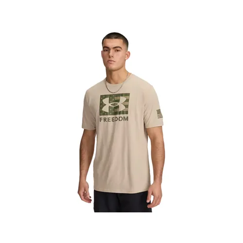 Under Armour Freedom Logo T Men's 3XL Short-Sleeve Cotton Tee