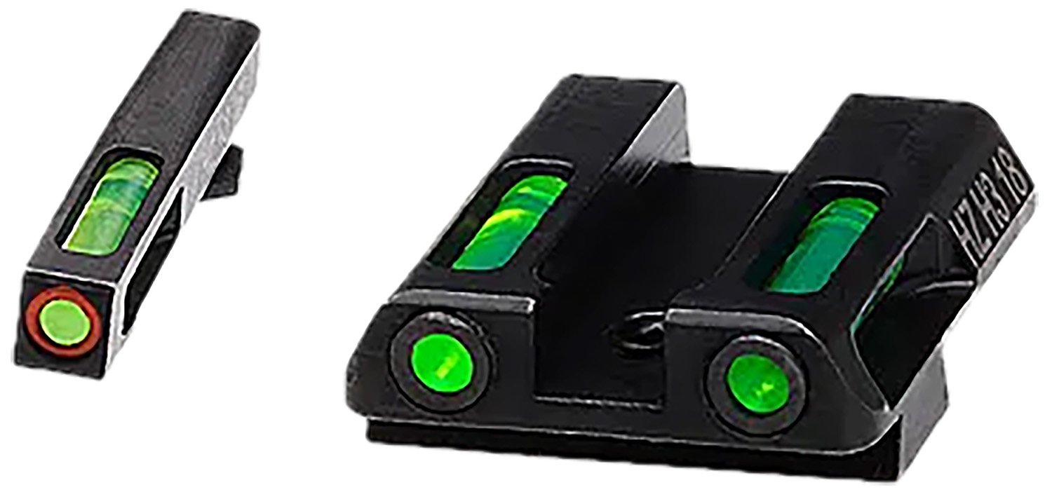 Buy HIVIZ GLN521 LiteWave H3 Tritium Sight Set for Glock 42/43, Orange/Green online