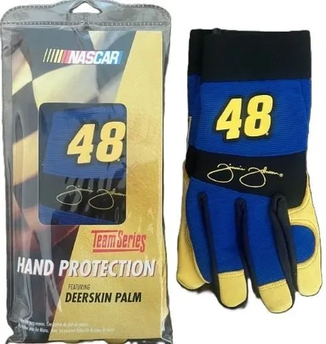 Encon NASCAR Team Series Deerskin Gloves #48 - Encon Safety Products