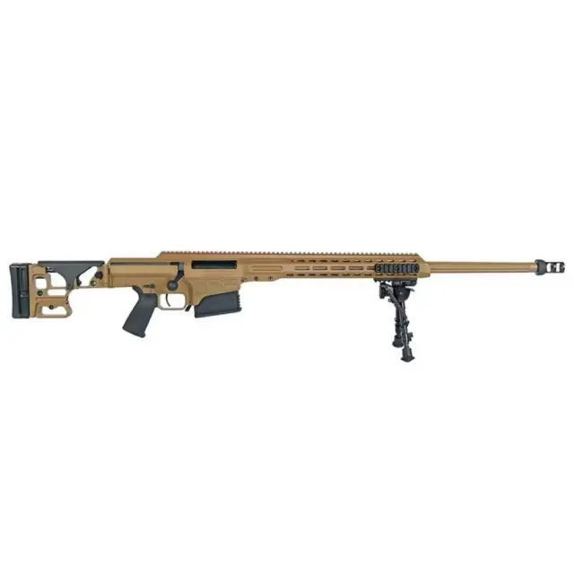 Buy Barrett MK 22 Deployment Kit Rifle 338 Norma/300 Norma/308 Win 10rd Magazines (5) 27 Fluted Barrel Coyote Brown with Leupold Contract Optic online