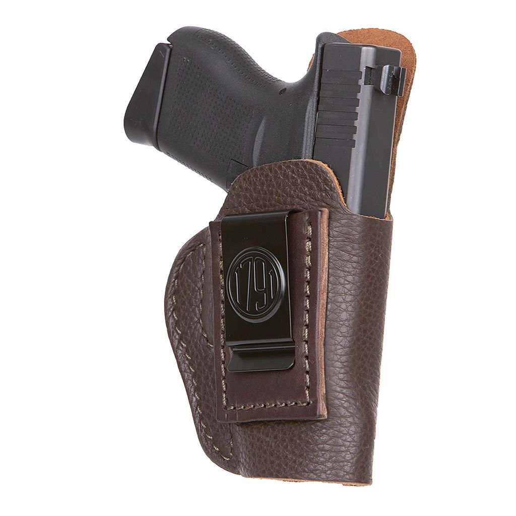 1791 Gunleather OR-LB-FCD-3-BRW-R IWB Holster Size 3 Brown RH - 1791 Gunleather