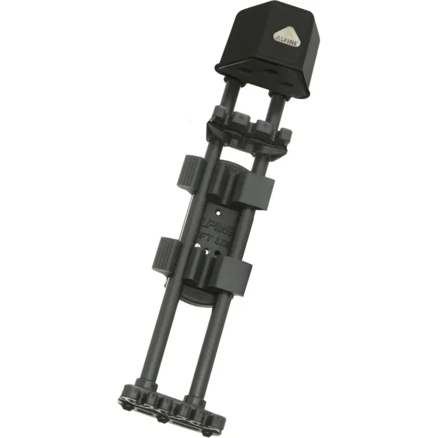 Alpine 1601140 Soft Loc Classic 3 Arrow Quiver Black, 9.4oz, 13" Length - Alpine