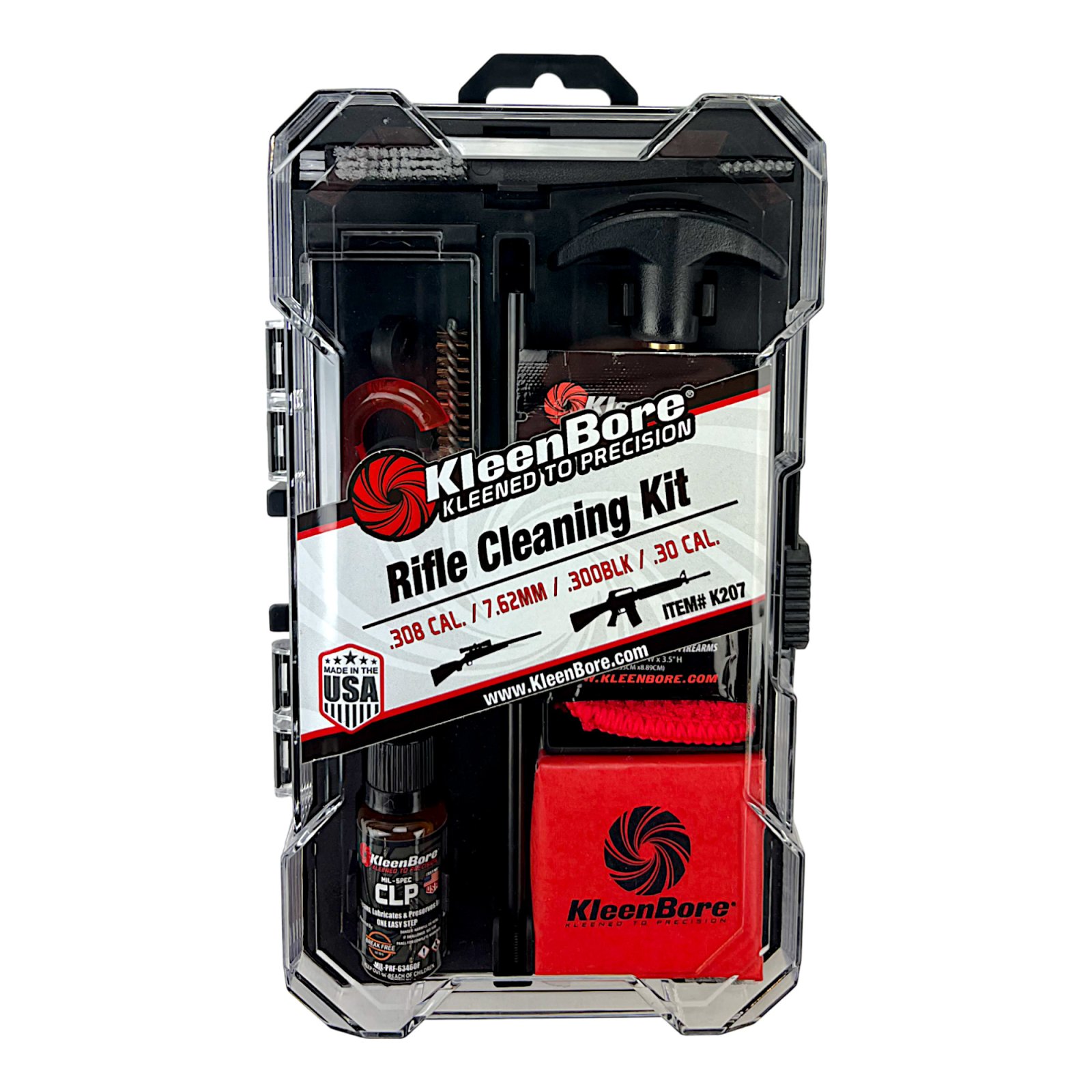 KleenBore Classic Cleaning Kit .30/7.62mm Rifle - Kleen Bore - .30/7.62mm