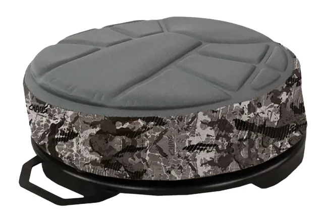 Hawk HWK-3053 Bucket Top Seat 3-Inch Memory Foam 360 deg Swivel - Hawk Treestands