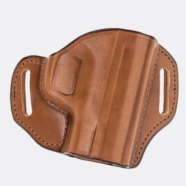 Bianchi Model 57 Remedy Holster Glock 43 Full Grain Leather Tan RH