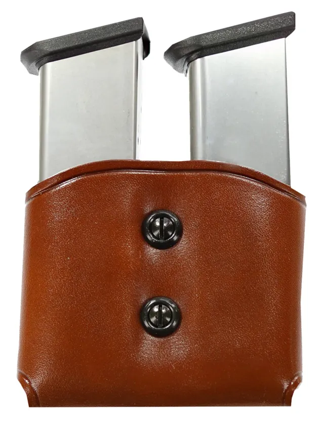 Buy Galco DMC26 Double Mag Carrier Tan Leather Belt Loop 1.5-1.75 online