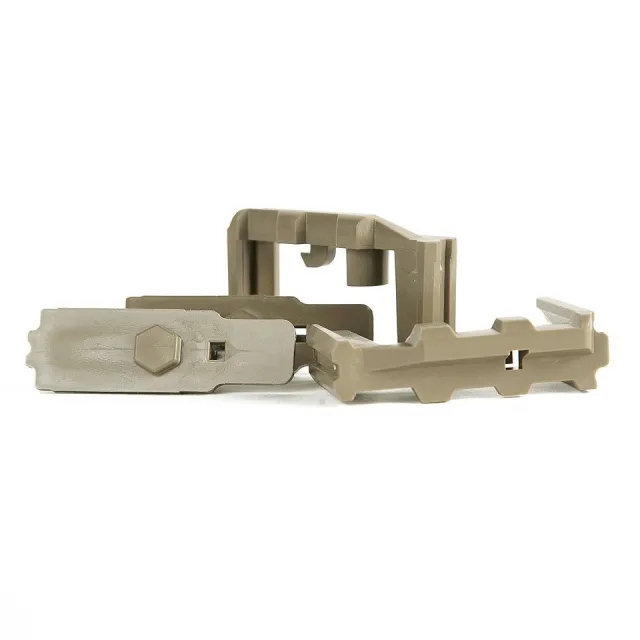 Hexmag HexID AR15 2-Pack Grip Panels FDE Hex Pattern Textured Polymer - Hexmag
