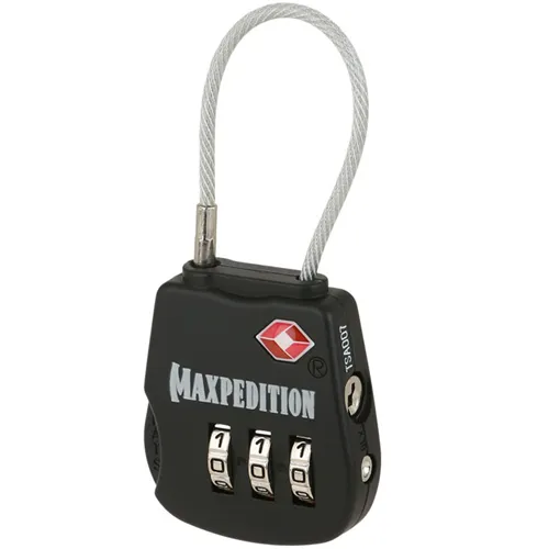 Maxpedition Tactical Luggage Lock Tamper-Resistant Padlock - Maxpedition for sale at Smoke Wagon Firearms