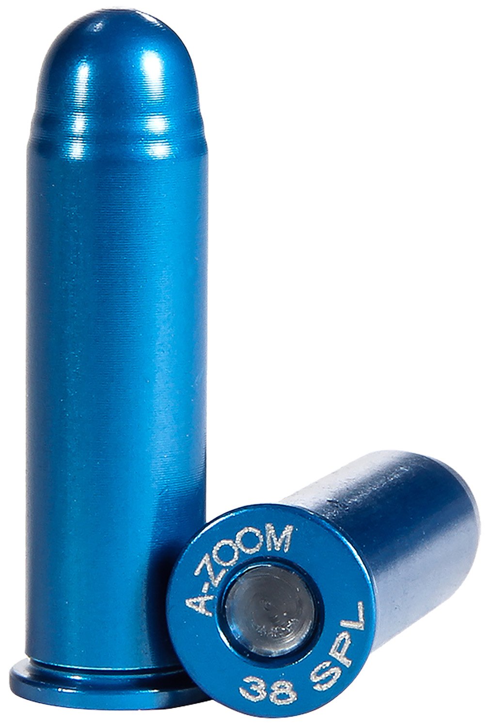 A-Zoom 16318 Snap Caps Revolver .38 Special 12 Pack Blue Aluminum - A-Zoom - 38 SPECIAL