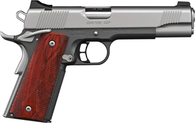 Buy Kimber 3000234 Custom CDP .45ACP Pistol, 5" Gray Two-Tone, Night Sights online