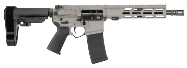 Alex Pro P130G APF 5.56 Pistol 2.0 10.5" Bull Shark Gray 4150CM Nitride - Alex Pro Firearms - 5.56 NATO