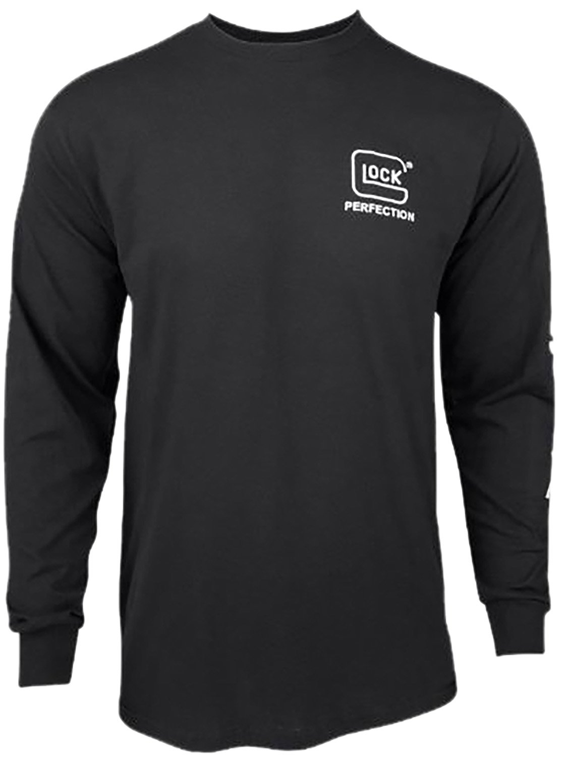 Glock AP96100 Perfection Long Sleeve Tee Black Large Pre-Shrunk Cotton - Glock