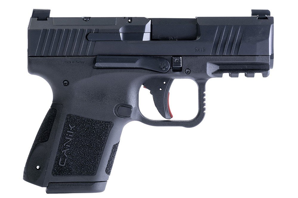 Canik Mete MC9 9mm Pistol 3.18in Barrel 12+1 15+1 Optics Ready Black - CANIK - 9mm
