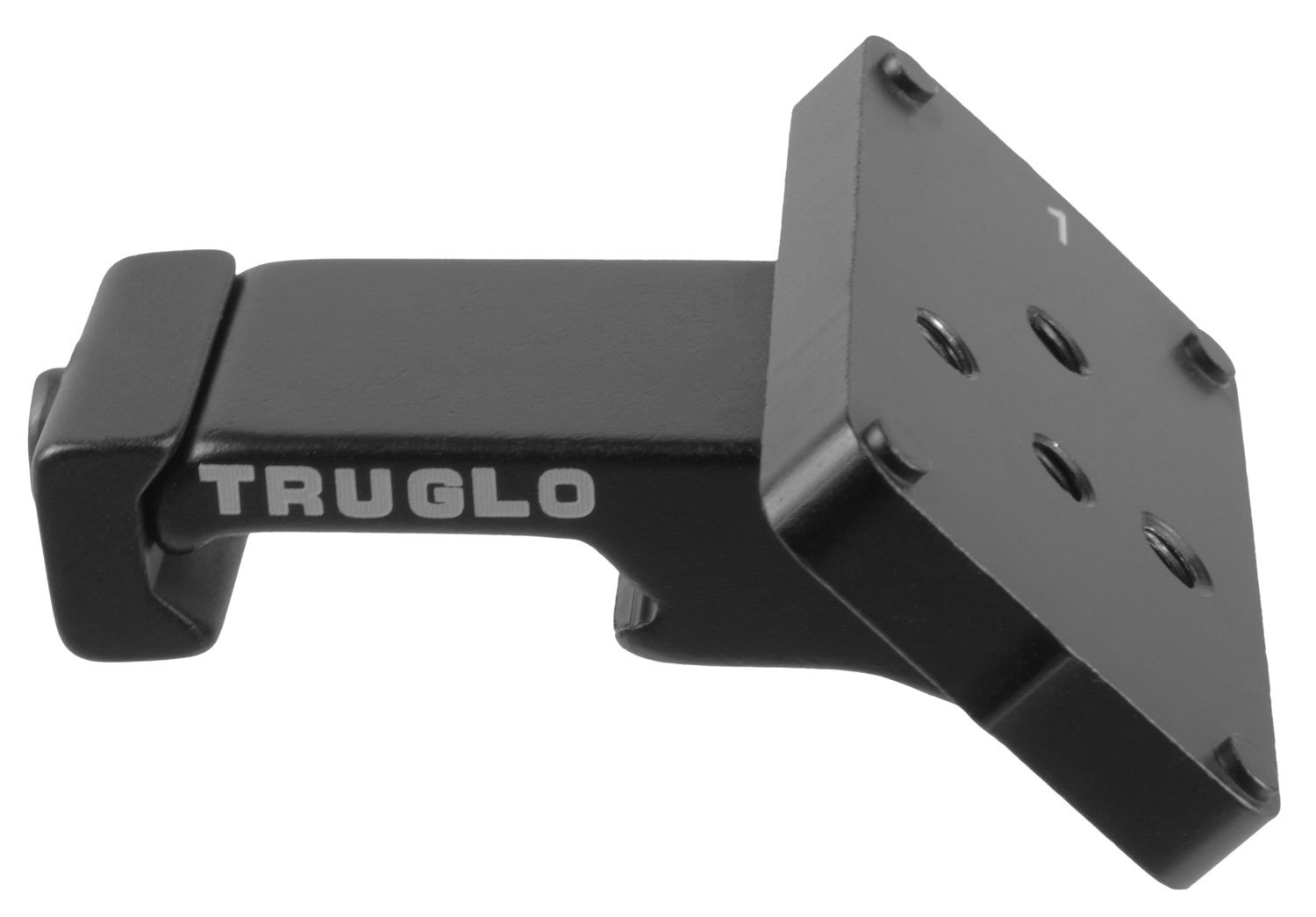 TruGlo 45 deg Offset Red Dot Sight Mount Black - TRU Ball - 45 DEGREE OFFSET RED DOT SIGHT MOUNT
