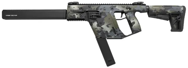 Buy Kriss USA KV90-CMCBLK20 Vector CRB 9mm 16" 40RD Black Camo Rifle online