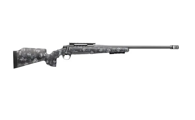 Browning 036111297 X-Bolt 2 Pro McMillan LR SPR 300 PRC 22" Fluted Heavy Sporter Carbon Gray Cerakote Rifle