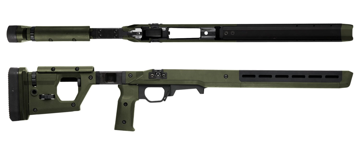 Magpul Industries Pro 700 Fixed Chassis Fits Rem Short Action OD Green - Magpul Industries