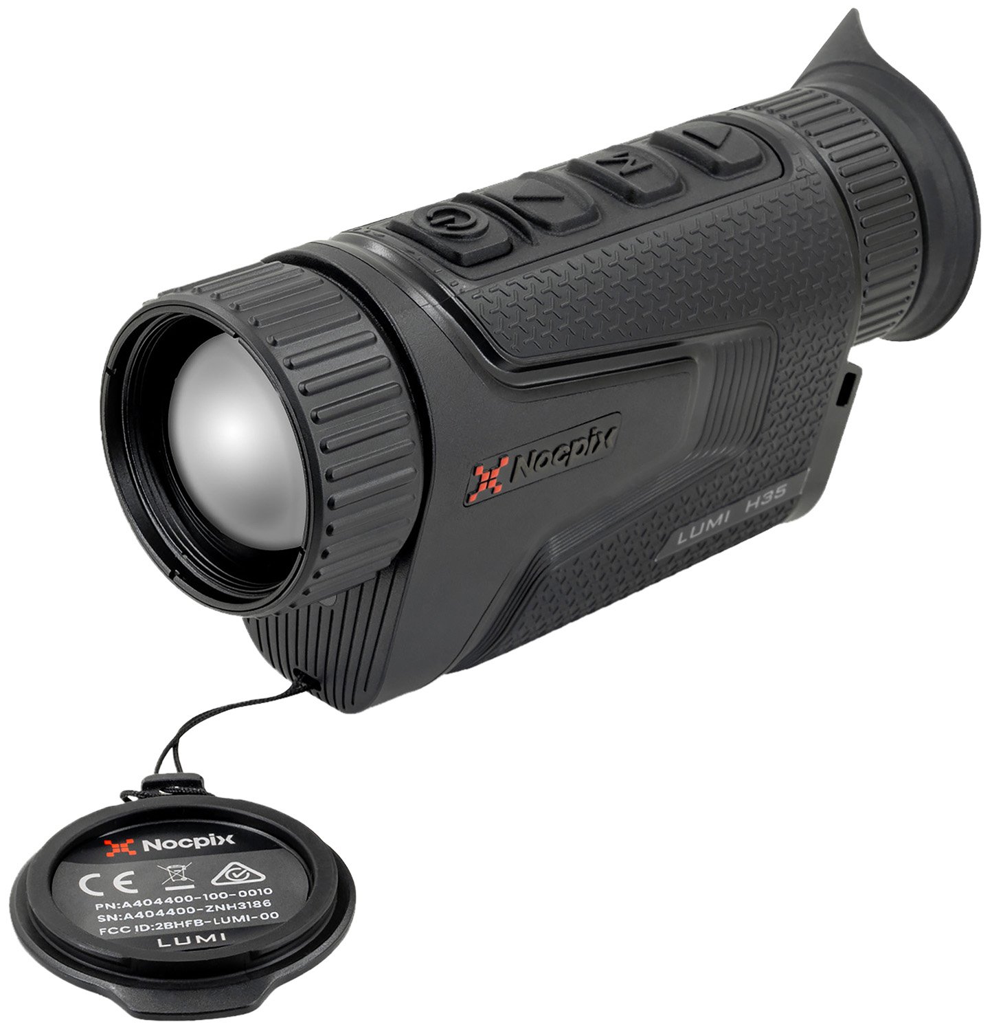 Nocpix LUMIL35 Thermal Black 4x 35mm 384x288 50Hz - NOCPIX - 35MM