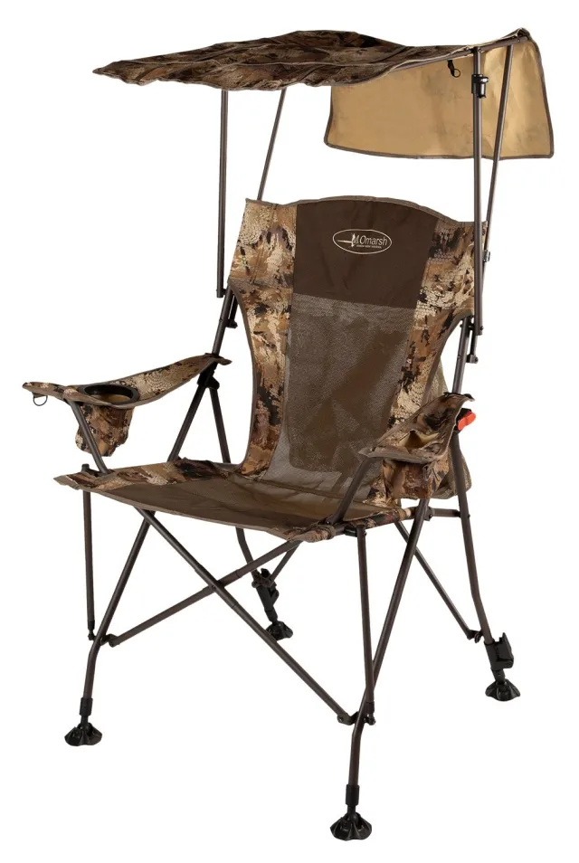 MOmarsh 31548 Dove Chair Optifade Marsh Tactical Adjustable Chair - MOMARSH
