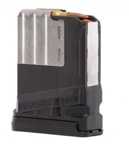 LANCER MAGAZINE L7AWM SR-25 7.62X51 10RD OPAQUE BLACK - Lancer Systems