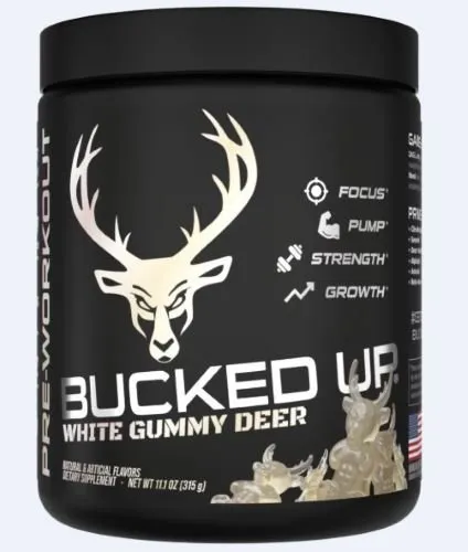 Buy Bucked Up 1001157 Pre Workout White Gummy Pineapple online