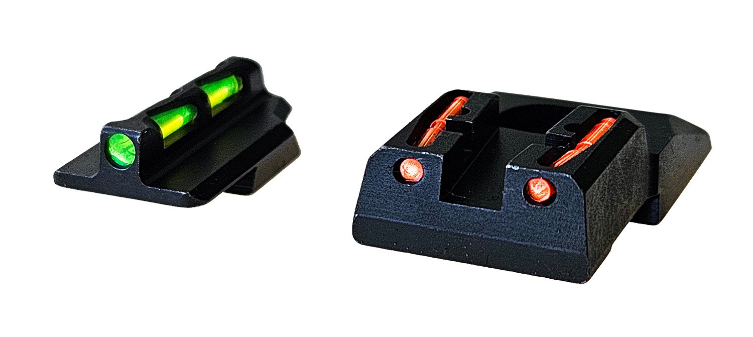 Hi-Viz RGS9LW21 LiteWave Ruger Security 9/380 Fiber Optic Sight Set - Hi-Viz