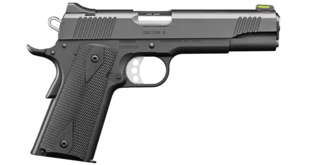 Kimber 1911 Custom II GFO .45 ACP Handgun 5" Barrel 8 Rounds Fiber Optic Sight - Kimber Manufacturing, Inc. - 45 ACP