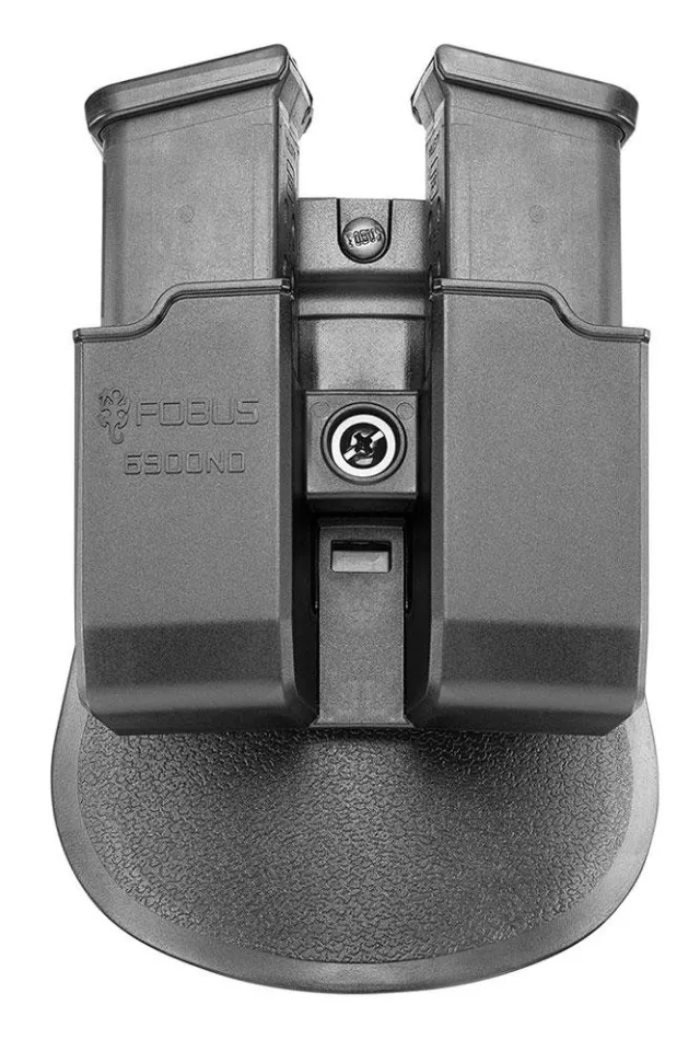 Fobus 6900NDP Double Mag Pouch Black Polymer Paddle Ambidextrous
