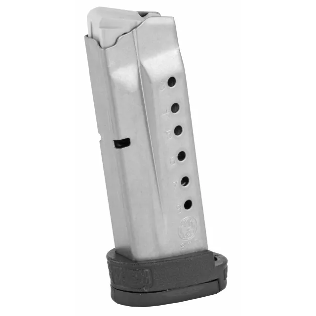 Buy Smith & Wesson 199360000 M&P Shield 8rd 9mm Luger Magazine Stainless Steel online
