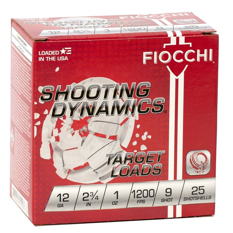 Buy Fiocchi Exacta Heavy Shooting Dynamics Shotshells 12ga 2-3/4 in 1 oz 1200 fps #9 25/ct online