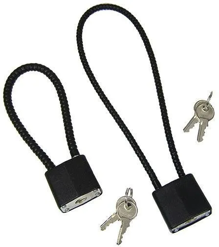 Buy Handgun Safety Cable Lock 15" with Rubberized Coating & 2 Keys - Medium/Large Pistol Security online