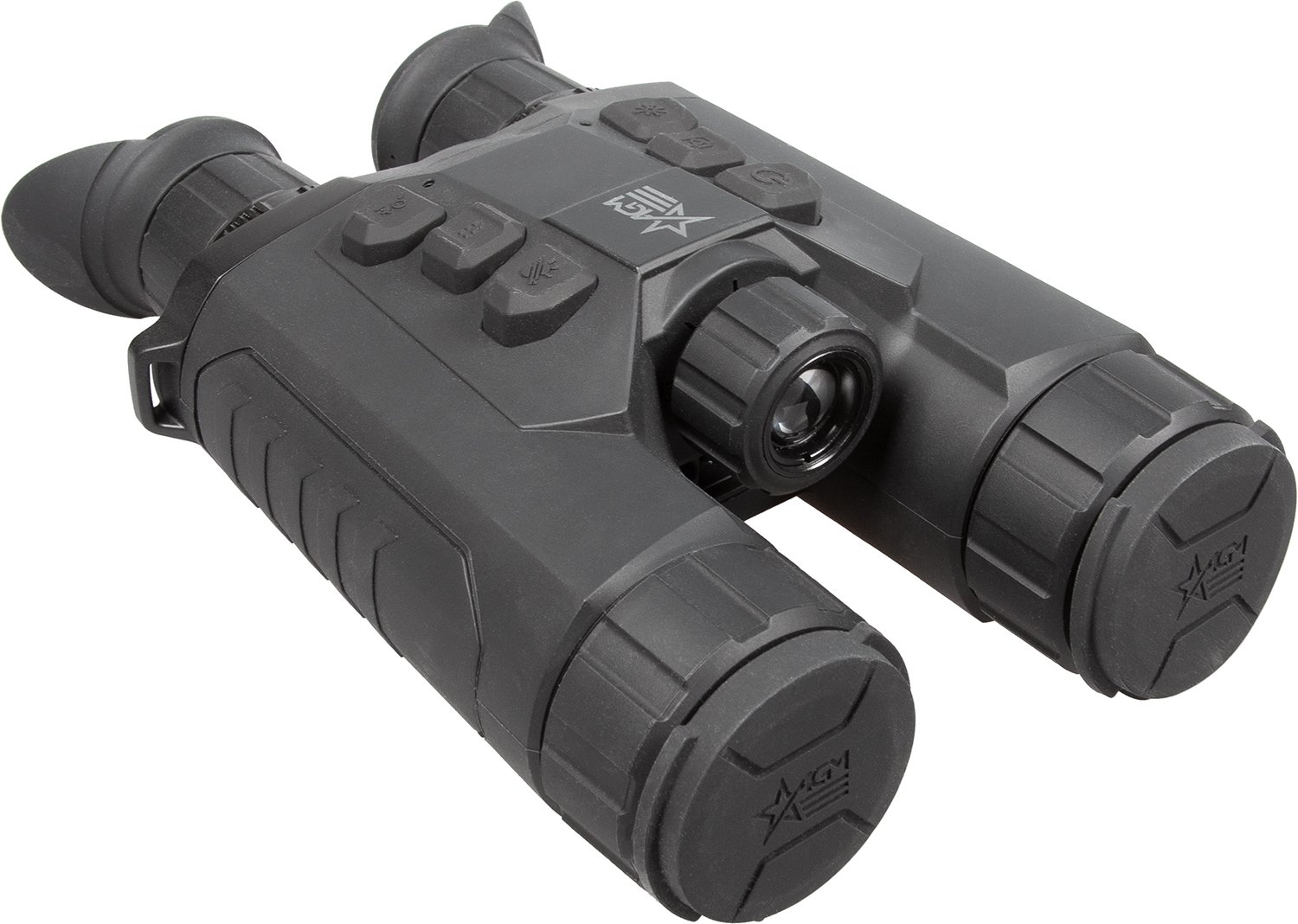 AGM Global Vision OBSE25256LRF Thermal Binoculars 1x/2x/4x Black IP67 - AGM Global Vision