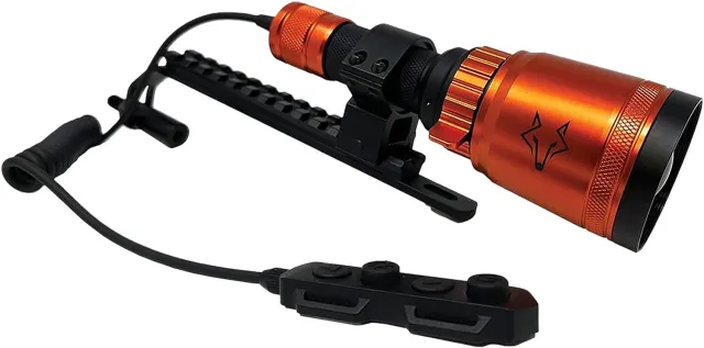 FOXPRO Bowfire 831621008171 Black/Orange LED Bowfishing Light Rechargeable - FoxPro