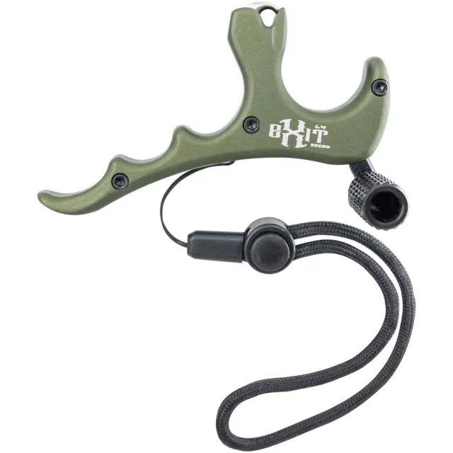 EXIT B3 Exit L4 Release 4-Finger OD Green, Stainless Steel, Lanyard - B3