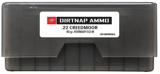 Fierce Firearms DNP22CM80GRELDM Dirtnap 22 Creedmoor 80gr ELD-M 20/Box - DIRTNAP - 22 Creedmoor