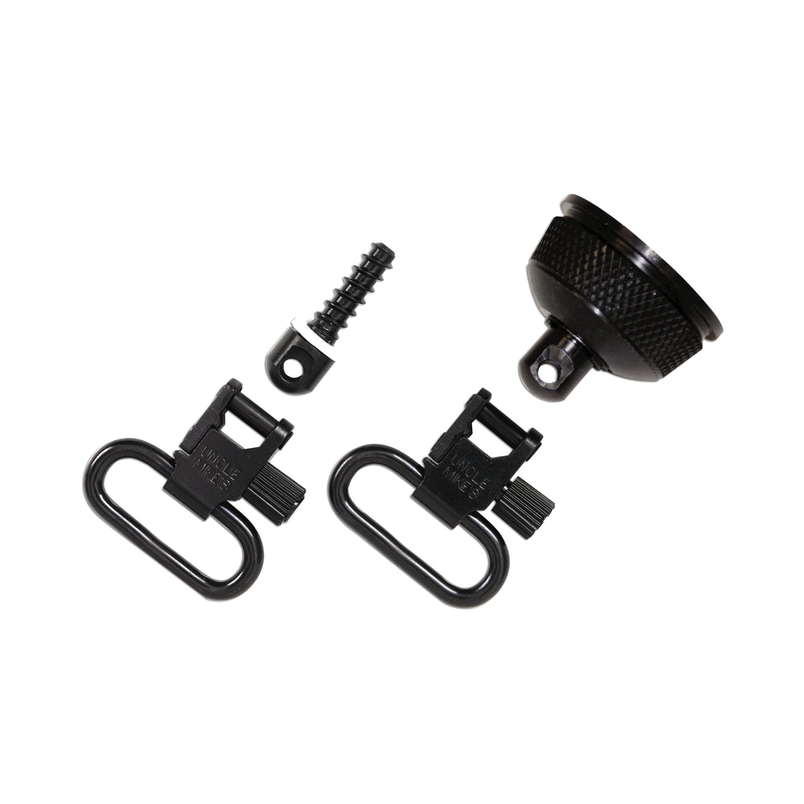 Uncle Mike's Remington 870 Express 12 ga. QD Swivels 1 in. Cap Blued - Uncle Mike's - 1"