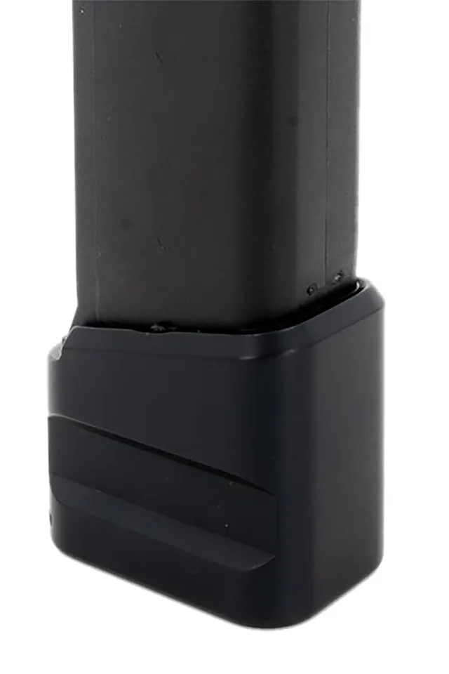 Cross Armory CRG+5MEG19BK Magazine Extension Fits Glock 19 Gen 1-5 5rd Black Aluminum