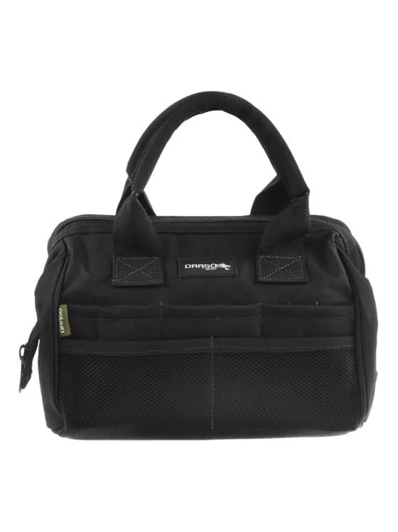 DRAGO PRO GEAR AMMO & TOOL BAG BLACK (10/CASE) - DRAGO_GEAR
