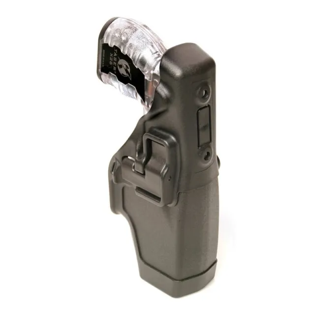 BLACKHAWK L2 Duty Taser X2 Holster Matte Finish Right-Hand - BLACKHAWK for sale at Smoke Wagon Firearms