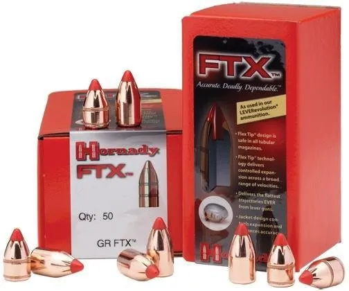 Hornady 32005 .32 Cal (.321") 165gr FTX 100ct - Hornady Manufacturing Company - 32 CALIBER