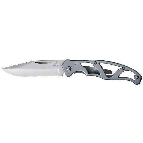 Gerber Paraframe Mini Folding Knife Clip Point Fine Edge 2.22 In Blade