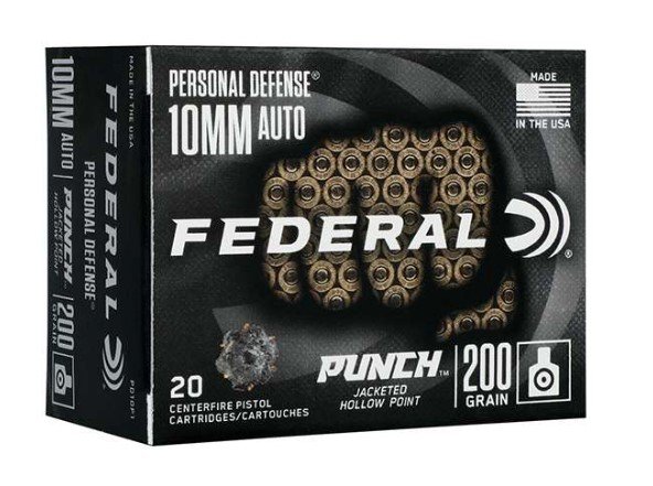 Buy Federal PD10P1 10mm Auto 200 Grain Jacketed Hollow Point 20 Rounds online